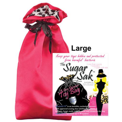Sugar Sak Anti-Bacterial Toy Bag Large - Red